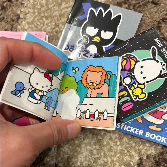 Sanrio Character Mini Sticker Book Set - Picture 3 of 4